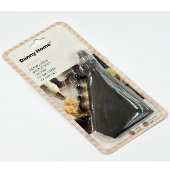 Danny Home 5Pcs Icing Piping Bag Set - 8x17cm