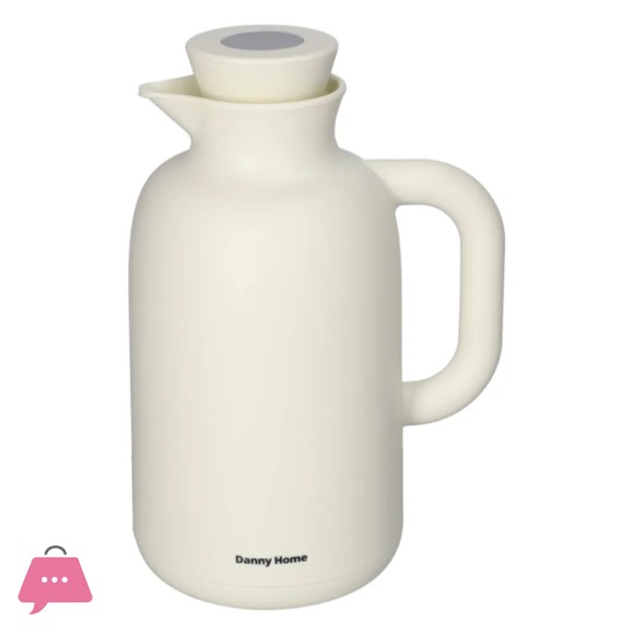 Danny Home Double Wall Glass Thermos Vacuum Jug 1.0L