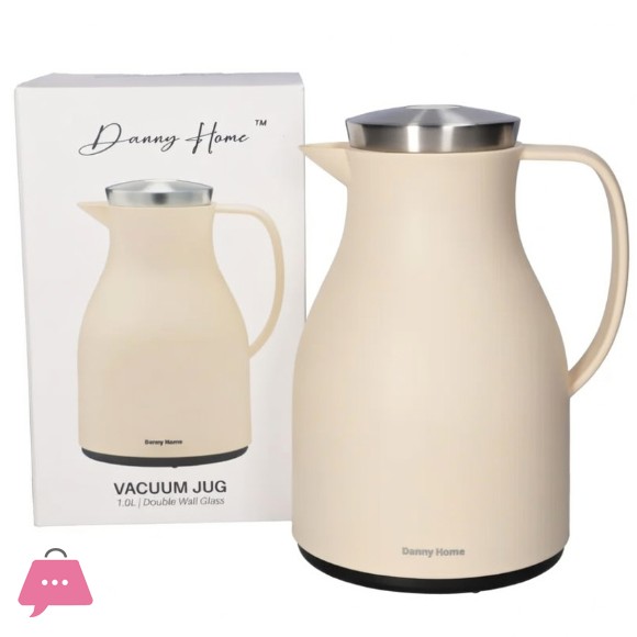 Danny Home Double Wall Glass Vacuum Jug 1.0L