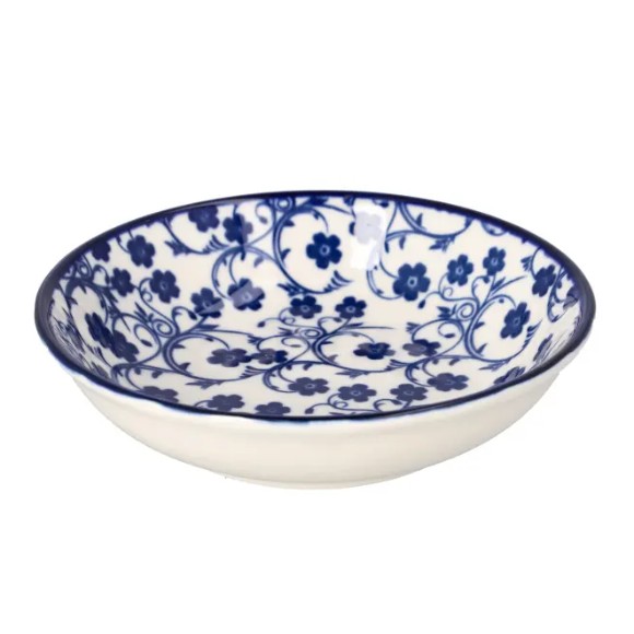 Danny Home Floral Design Deep Plate 5.5Inch 1Pcs