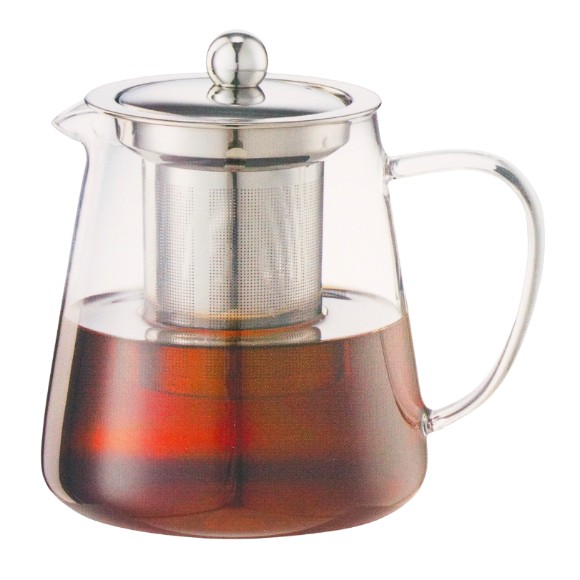 Danny Home Glass Tea Pot with Infuser 850ML
