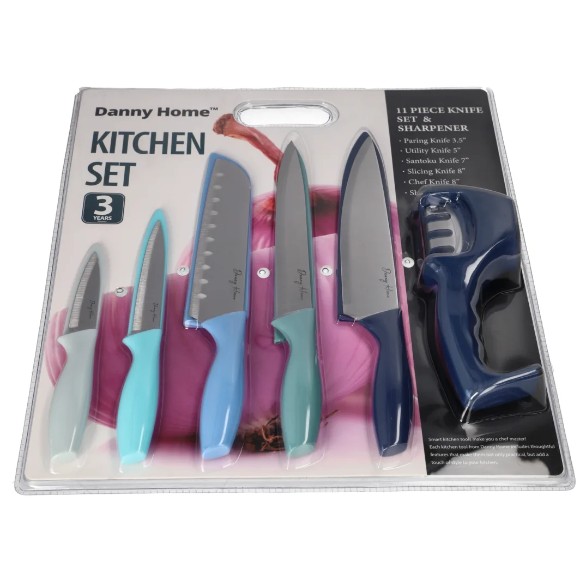Danny Home Multipurpose Kitchen Knife Set 6Pcs