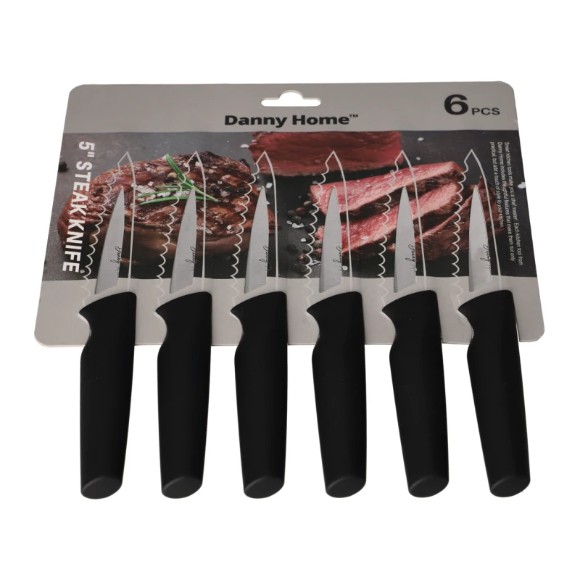 Danny Home Steak Knifes Size 22.8cm - 6Pcs