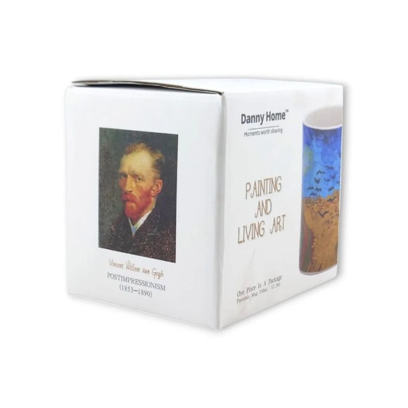 Danny Home Vincent van Gogh Wheat Field Art Mug 350ml