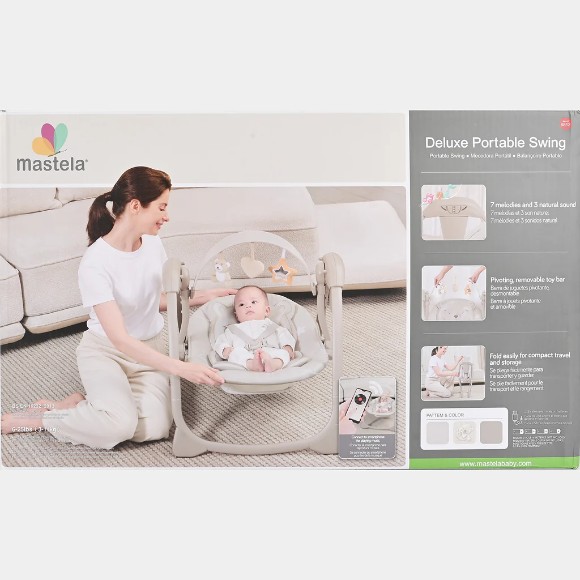 MASTELA Deluxe Portable Auto Swing 6512