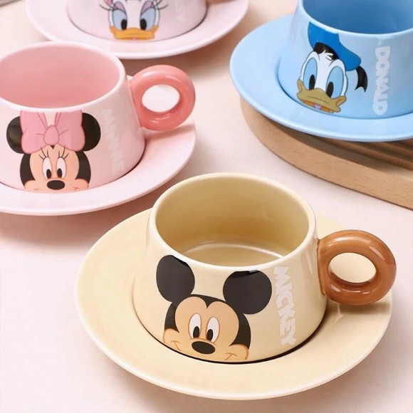 DISNEY Mickey & Friends Cup and Saucer Set
