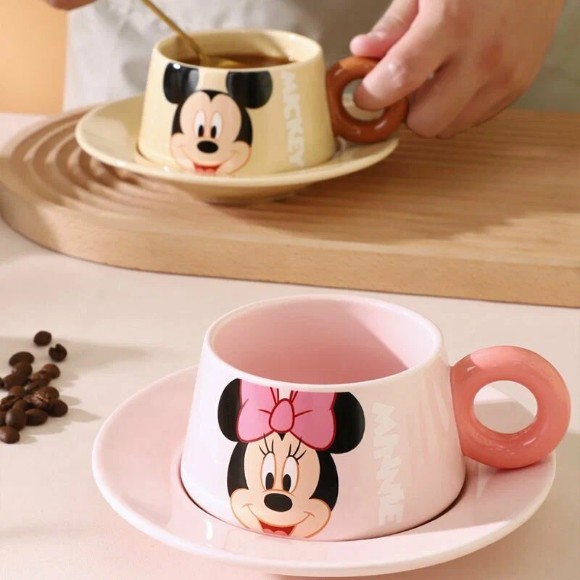 DISNEY Mickey & Friends Cup and Saucer Set