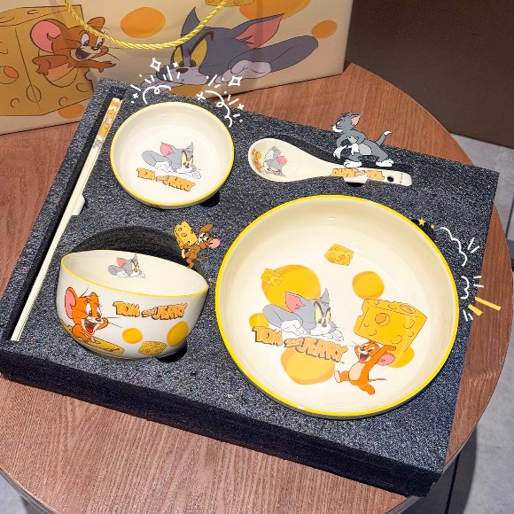 Disney Tom and Jerry Ceramic Meal Set of 5