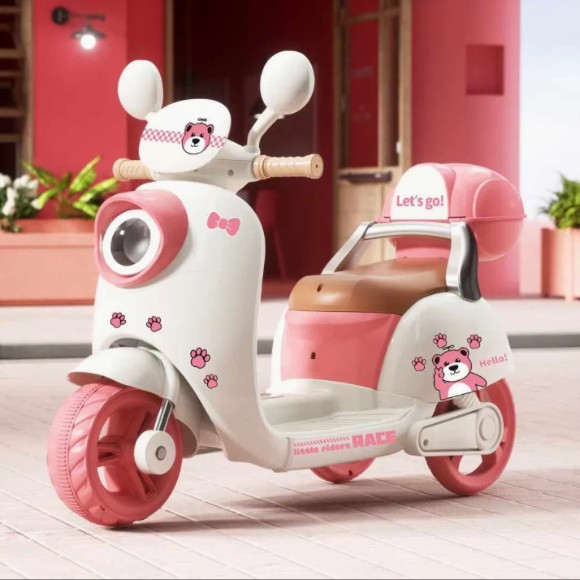 Electric Toy Motorcycle with Music