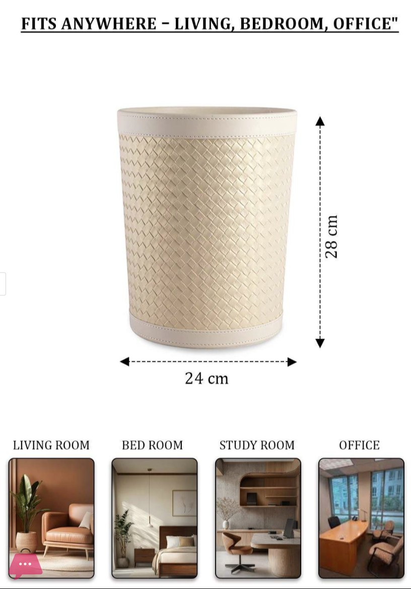 elegance-faux-leather-dustbin