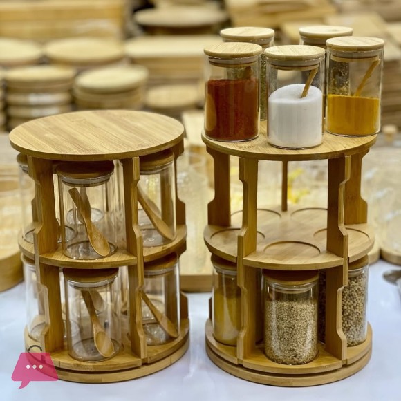 Elegant Space-Saving Multi-Functional Spice Storage Set - 10Pcs x 250ml
