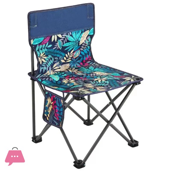 Folding Camping Chair with Carry Bag Lightweight Seat for Camp Picnic Travel