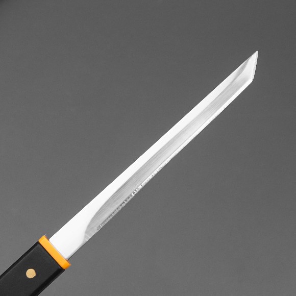 Fruit Knife Sharp Durable Blades Black Woodgrain Design Sheath and Handle Suitable for Most Vegetables, Fruits and Meat