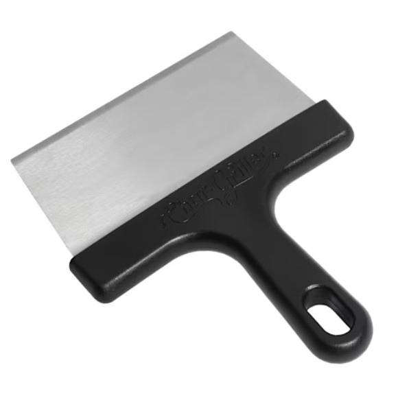 Heavy Duty Grill Scraper Stainless Steel Griddle Scraper with 5 inch Handle