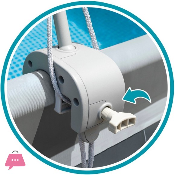 Intex Above Ground Pool Canopy Cover with UV+50 Protection - 28054