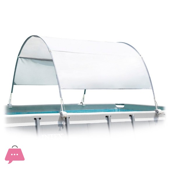 Intex Above Ground Pool Canopy Cover with UV+50 Protection - 28054