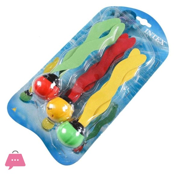 Intex Underwater Swimming Diving Pool Toy Sinking Fun Balls - 55503