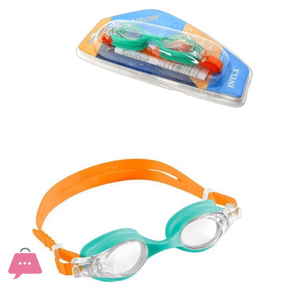 Intex Kids Googles Swimming Goggles 3-8 Years - 55694