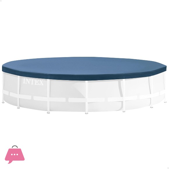 Intex Pool Cover For Round Frame Pool 12-Feet - 28031