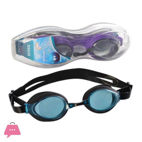 Intex Racing Swim Goggle, Silicone Frame - 55691