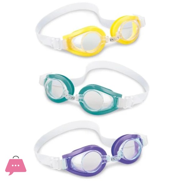 Intex Recreation Swimming Play Goggles, For Age 3-10 - 55602