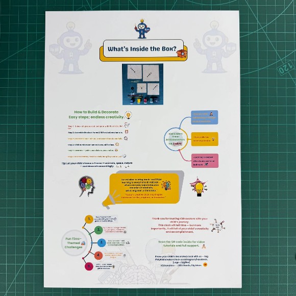 Kidnovators Creative Clock