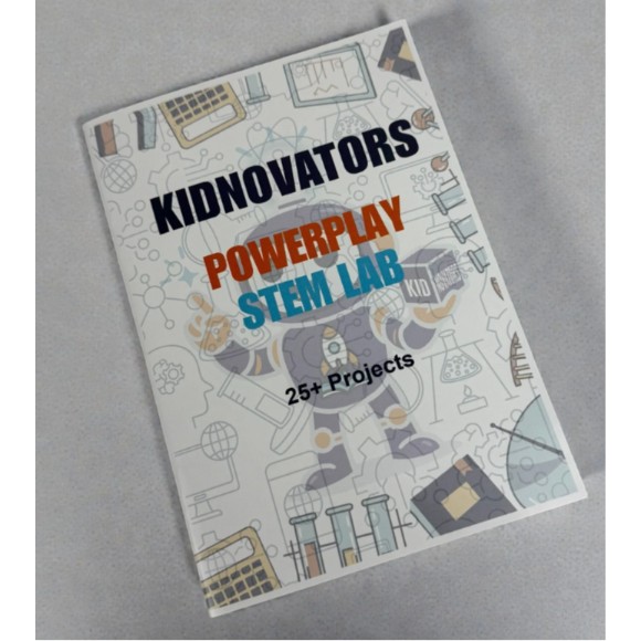 Kidnovators Powerplay Stem Lab ( 25 + Science Projects For Kids )