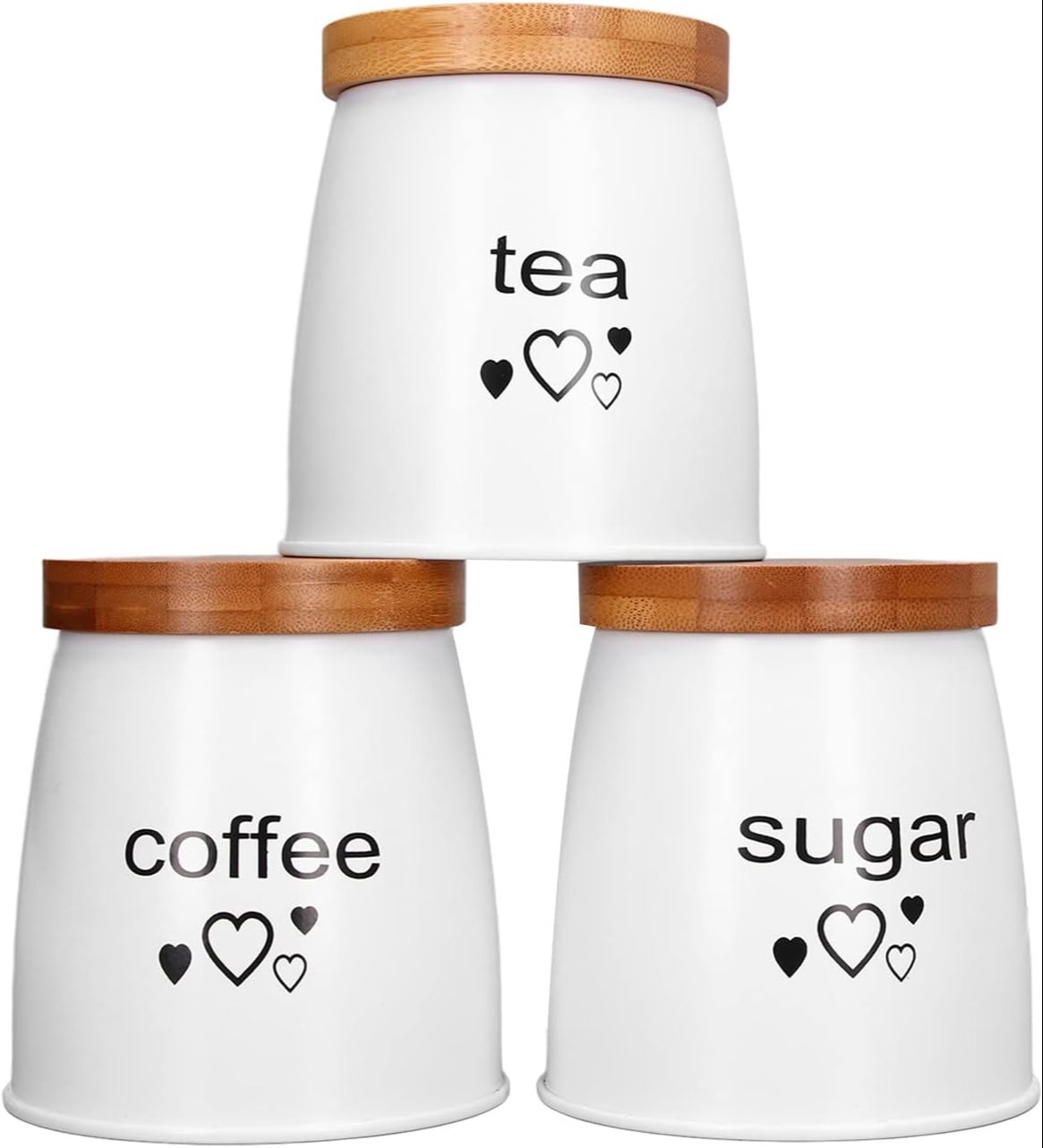 kitchen-canister-set-coffee-tea-sugar-good-sealing-bamboo-lid-durable-iron-jars-set-of-3