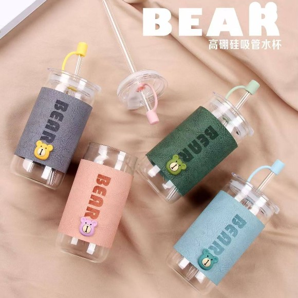 Little Bear Glass Tumbler 1Pcs