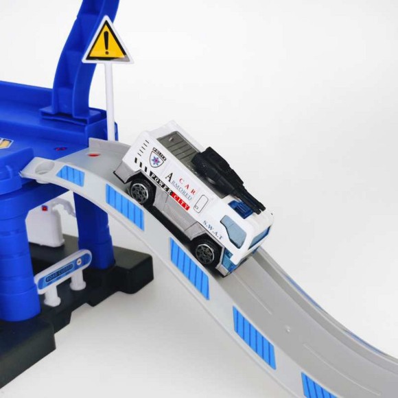 Mastery Toys Rescue Parking Lot Station Box