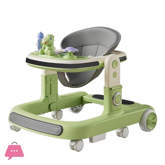 Multi-Functional Cute Dino Baby Walker Cute Baby Walker