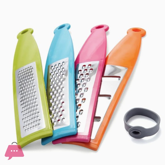 Multi-use Vegetable Microplane Grater 4 Pcs Set