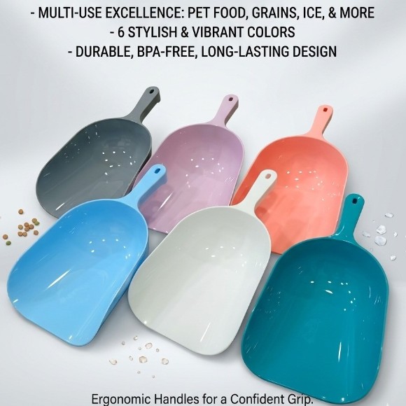 Multipurpose Plastic Scoop 1Pcs