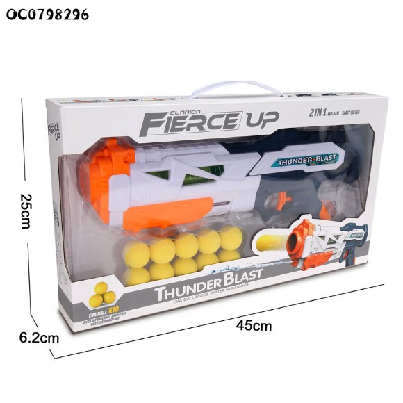 Plastic Shooting Rubber Foam Balls Air Gun Game for Children