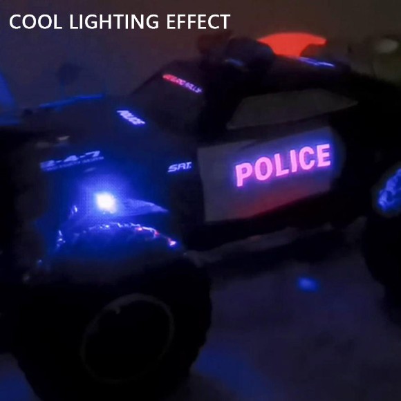 Police Speed Challenge 1:8 Scale Rock Crawler 2.4Ghz Off-Road Rc Car