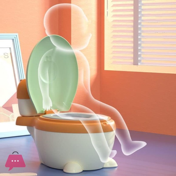 Toilet Potty Seat for Kids Baby Potty Training Seat Chair with Closing Lid