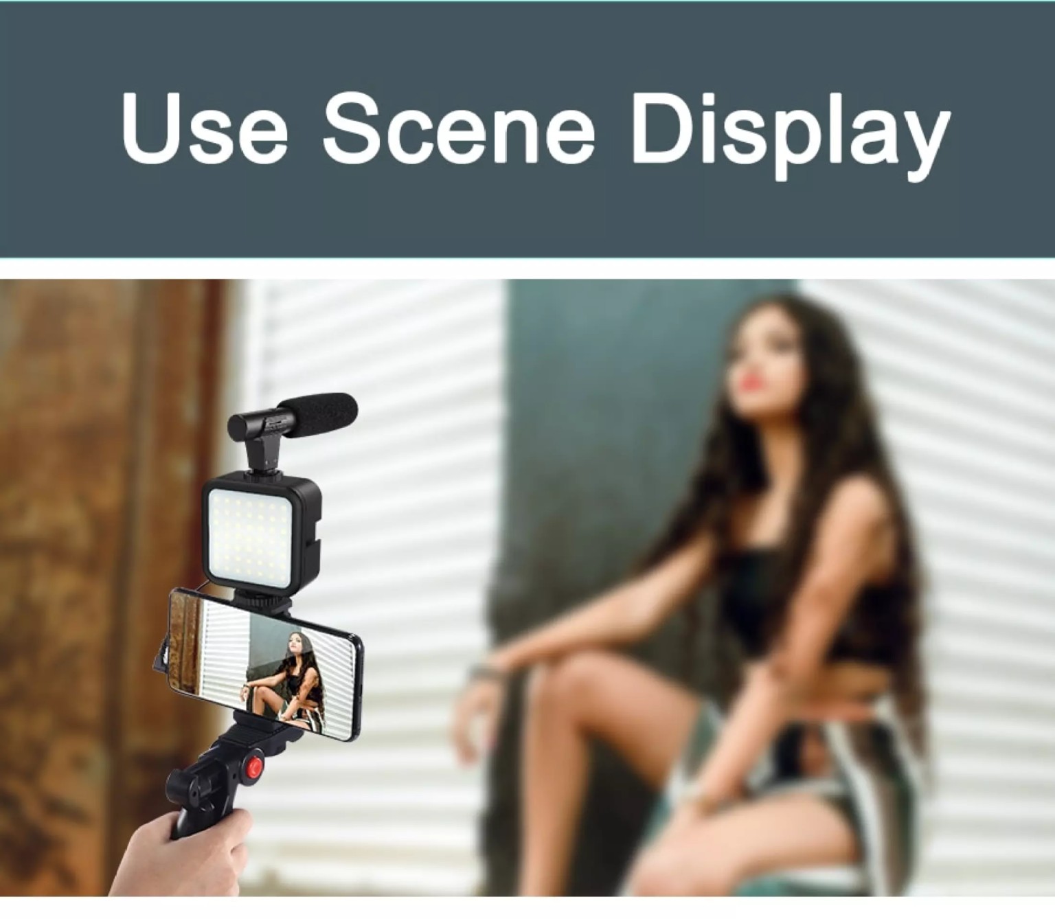 video-vlogging-kits-with-microphone-led-fill-light-&-mini-tripod-ay-49