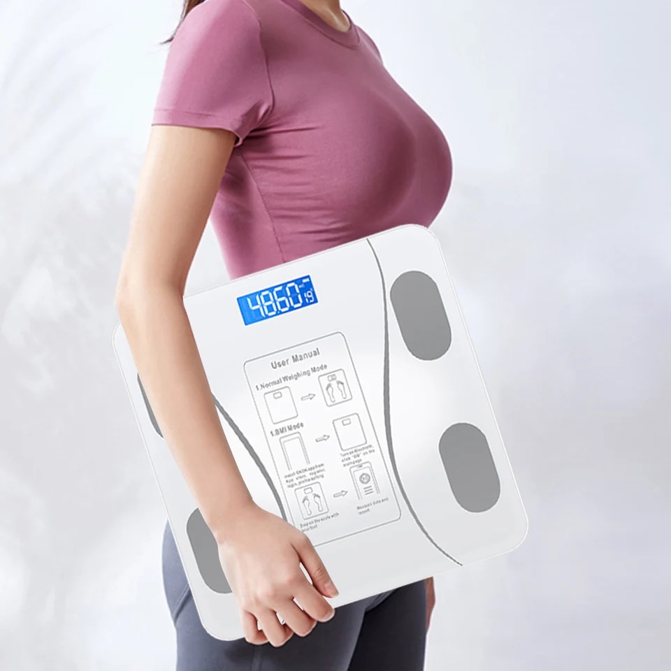 Weight Scale Multi-Functional Human Electronic Scale Home Professional Fat Measurement 180Kg Max Capacity