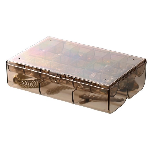 2 Drawer Jewelry Storage Box Acrylic Organizer Box