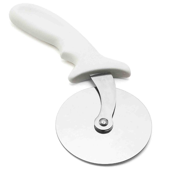 4.5 Inch Professional Pizza Cutter Sandwich Paratha Chapati Roti Wheel Stainless Steel Commercial Use