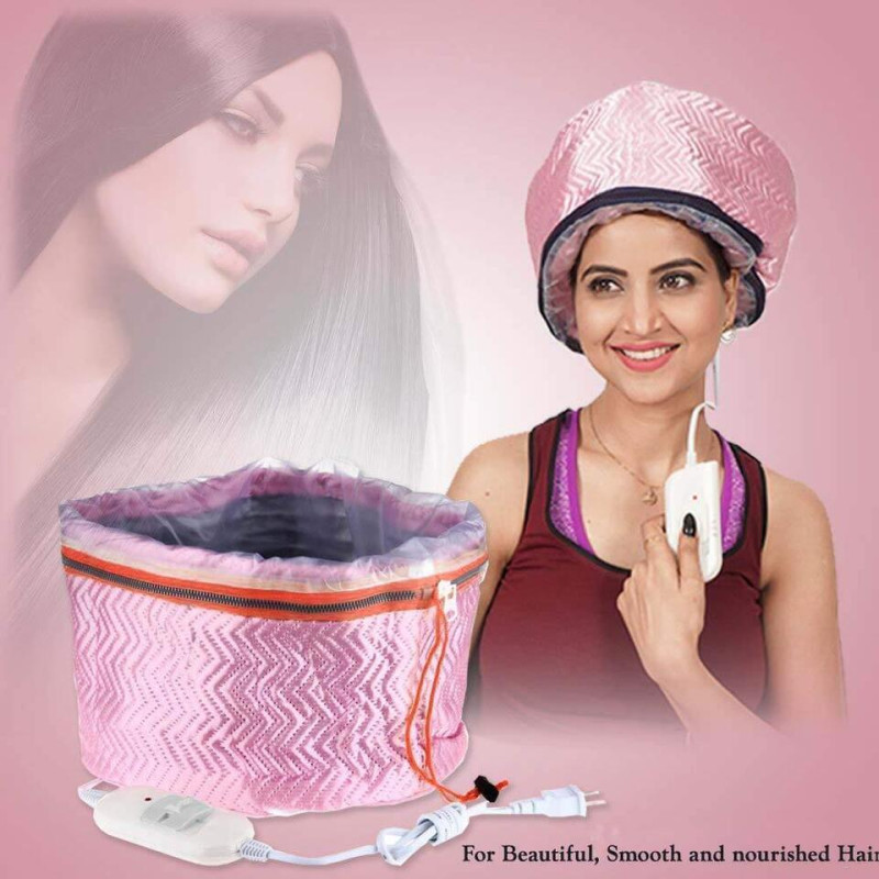 Women Hair Steamer Cap Dryers Thermal Treatment Hat