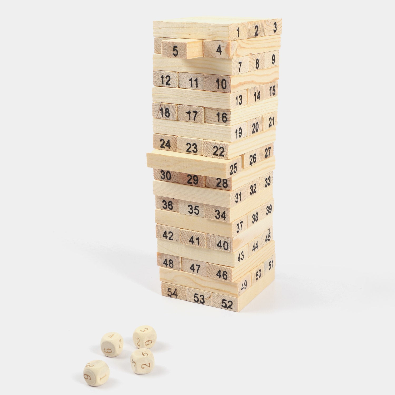 Jenga Game Wiss Toy - 48Pcs