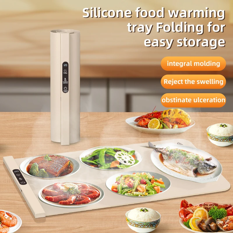 Silicone Electric Heating Mat Electric Warming Tray Food Warming Board