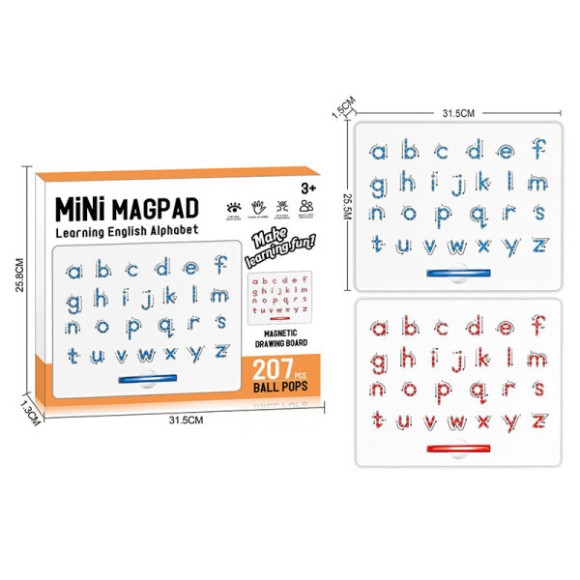 Magnetic Alphabet Tracing Board