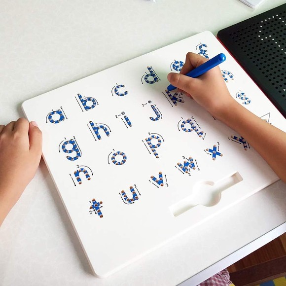 Magnetic Alphabet Tracing Board