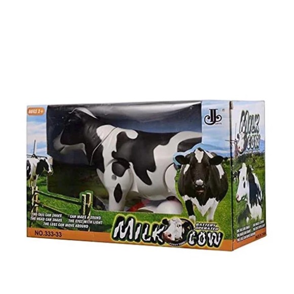 Milk Cow Toy - Funny Walking Musical Cow