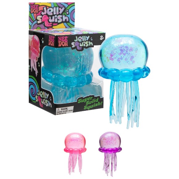 Needoh Jelly Squish - Sensory Squeeze Toy - Colors May Vary
