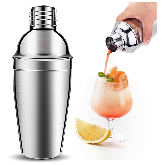 Professional Bartender Set With Bamboo Stand Stainless Steel Bar Tools With Stand Best High Quality New Design
