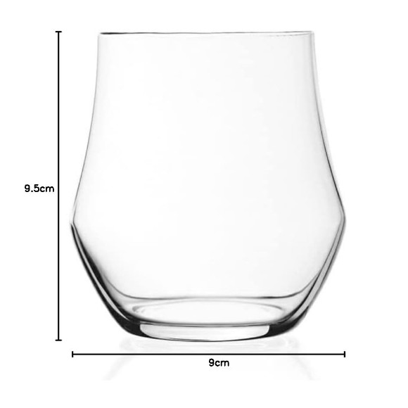 RCR Crystal Ego Dof Tumbler 390ml Set of 6 - 254780