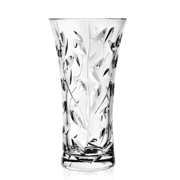 RCR Crystal Laurus Flower Vase 10 Inch – 257670